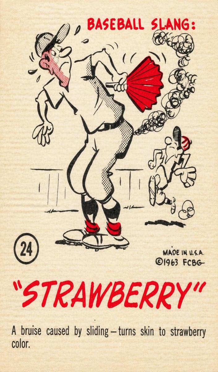1963 Baseball Slang [Strawberry] #24