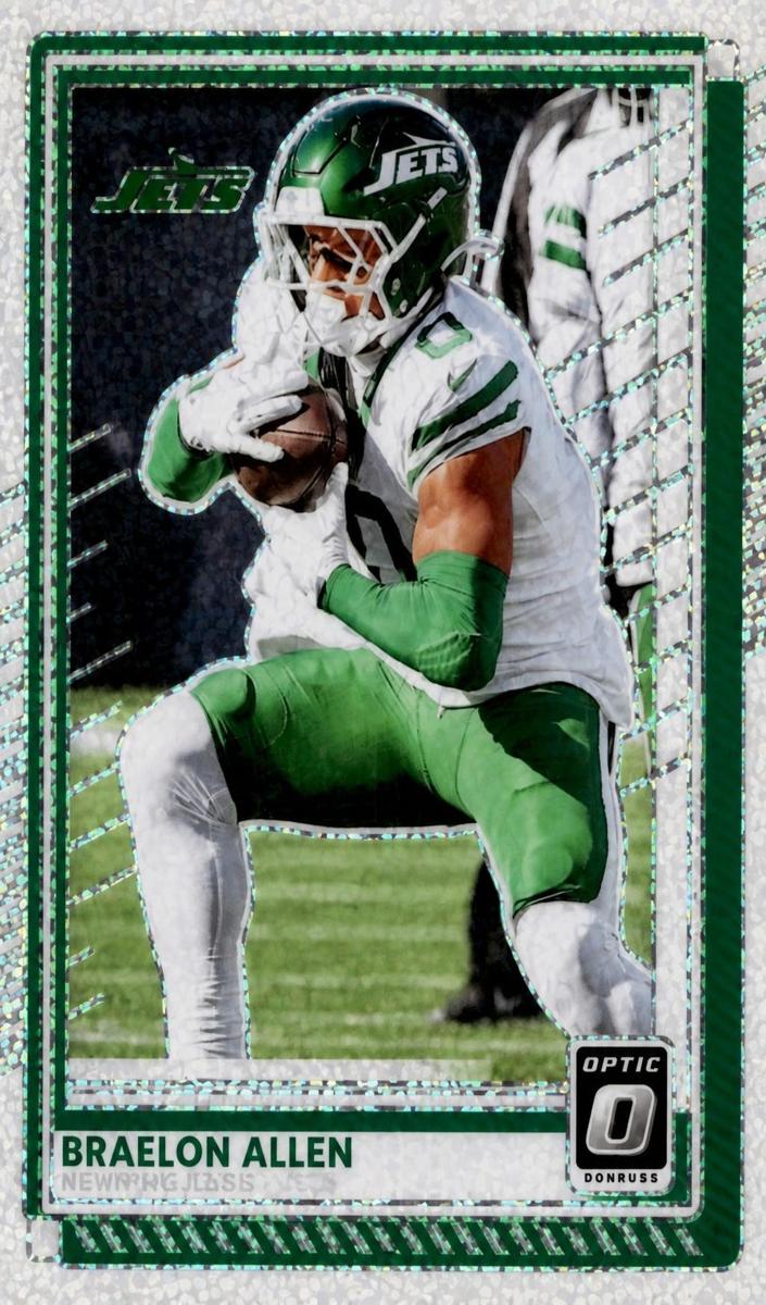 Braelon Allen 2025 Donruss Optic Football card