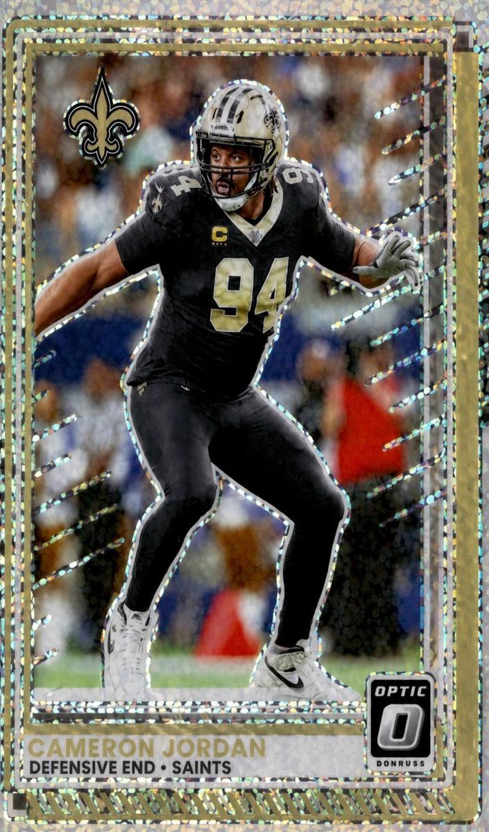 Cameron Jordan 2025 Donruss Optic Football card