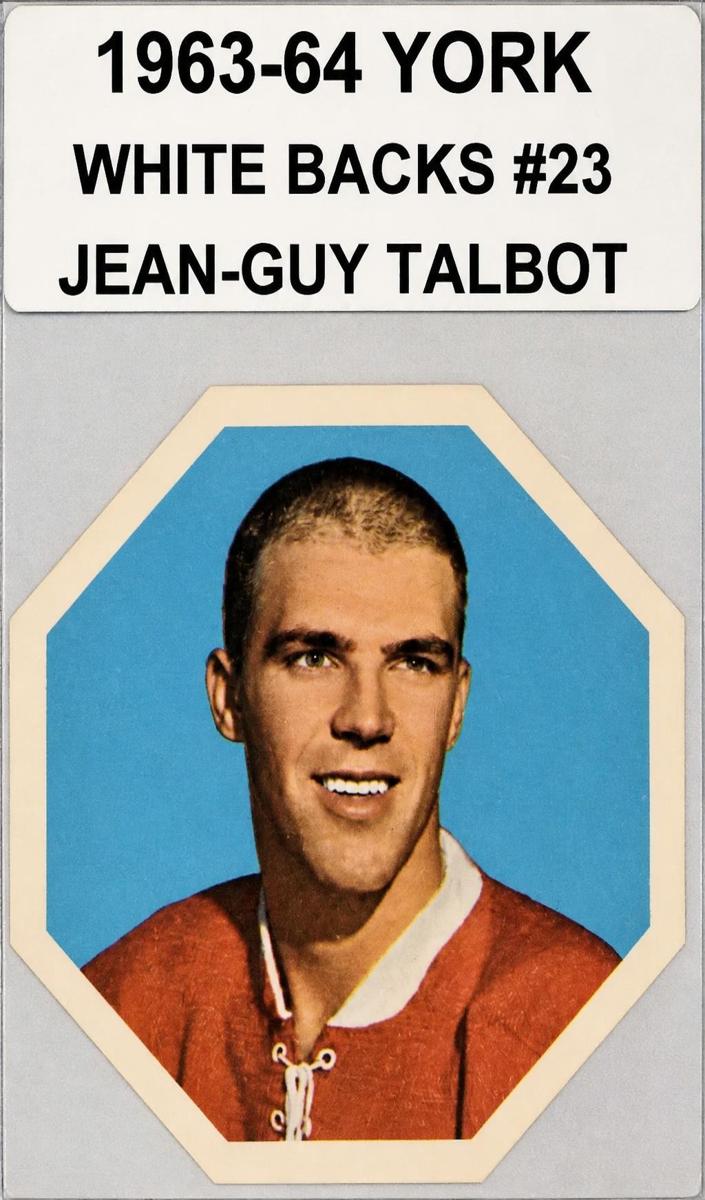 1963 Jean Guy Talbot #23