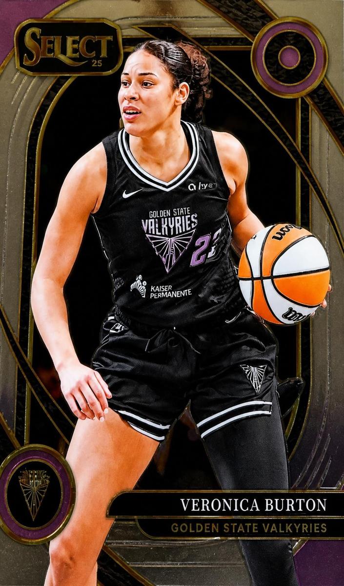 Veronica Burton 2025 Panini Select WNBA Courtside Basketball