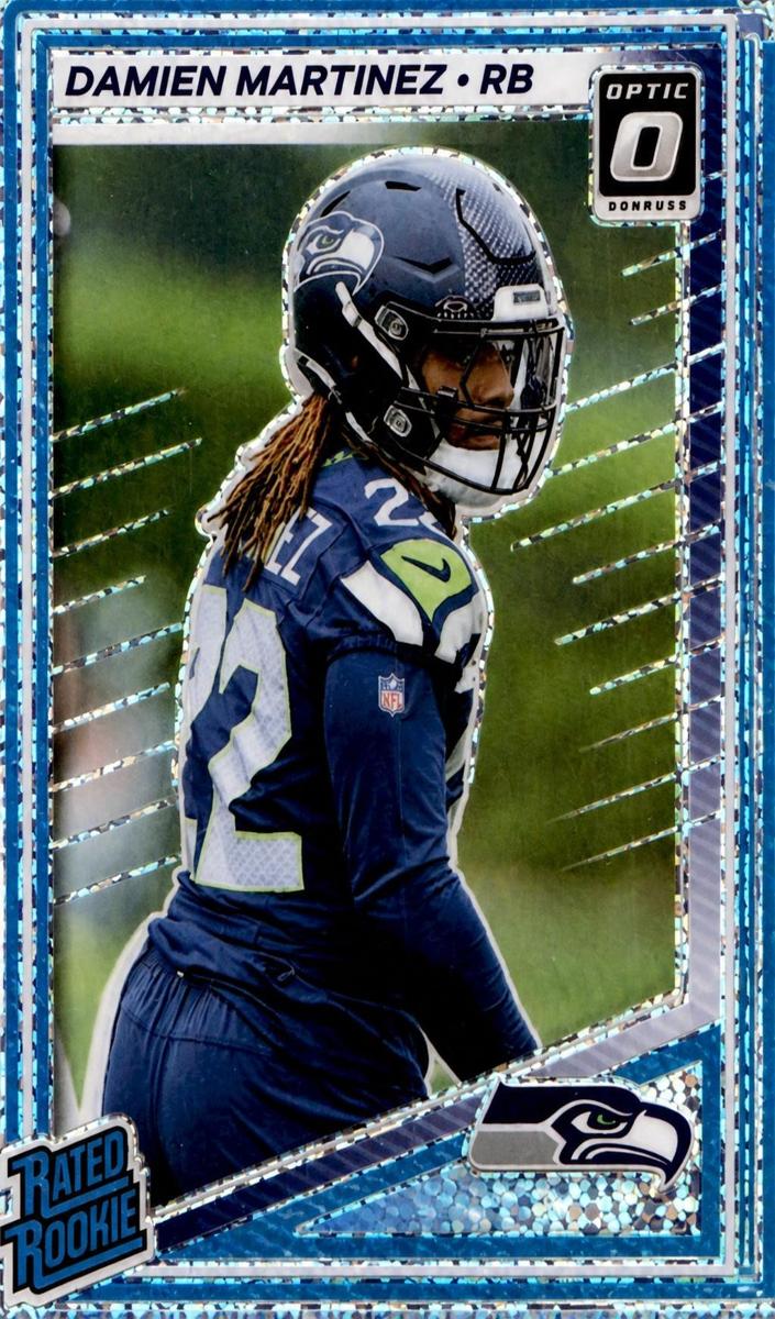 Damien Martinez 2025 Donruss Optic Football card