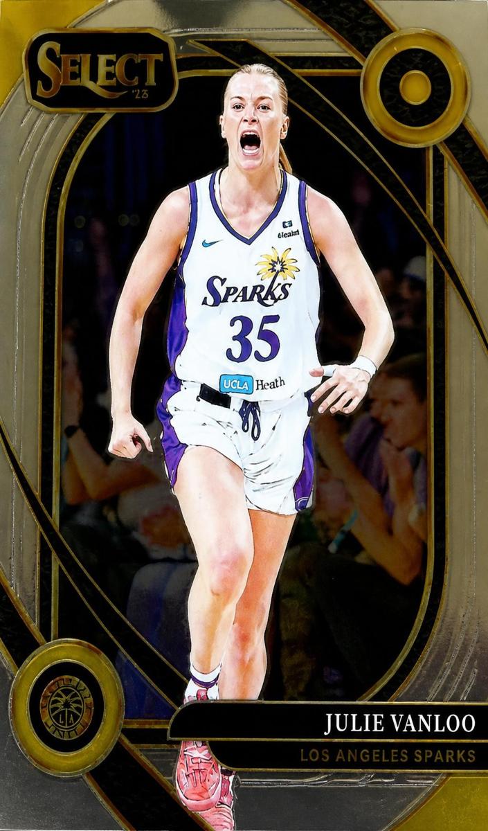 2025 Panini Select WNBA Julie Vanloo #202 card