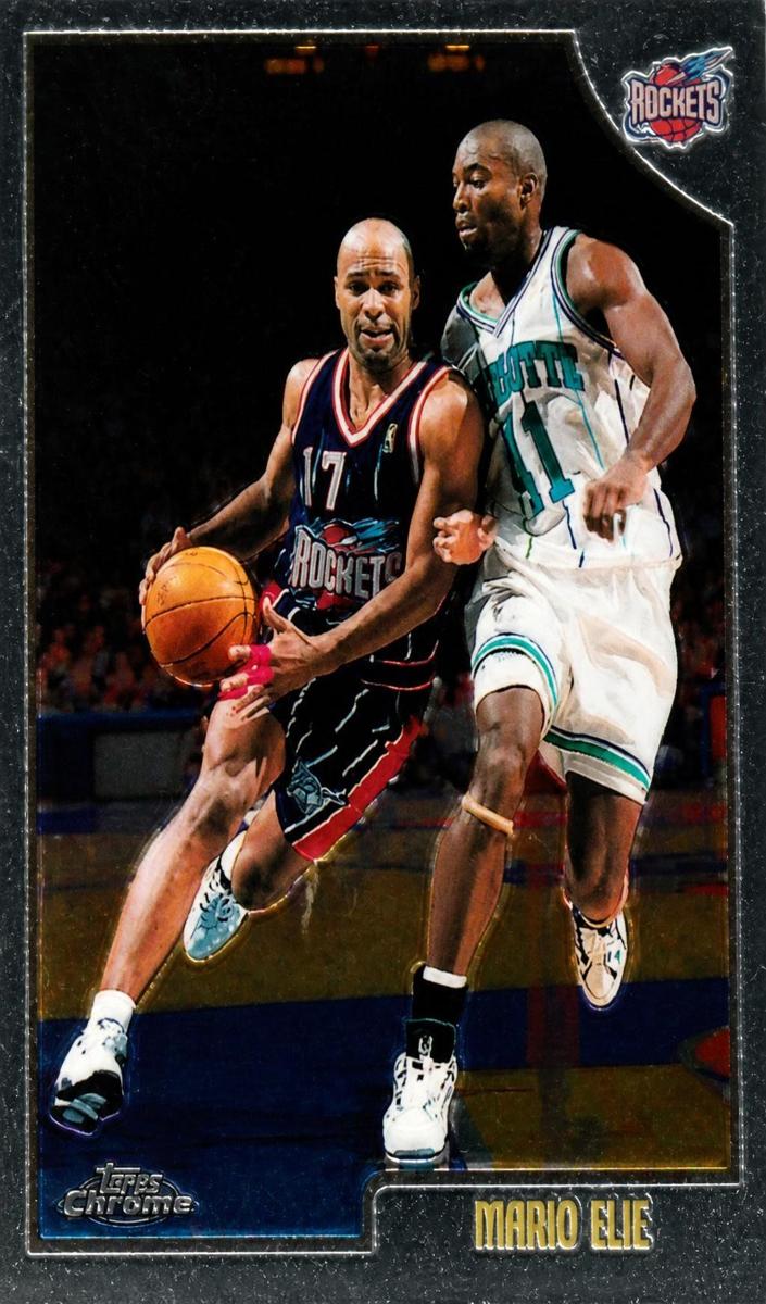 1998 Topps Chrome Mario Elie #9 card