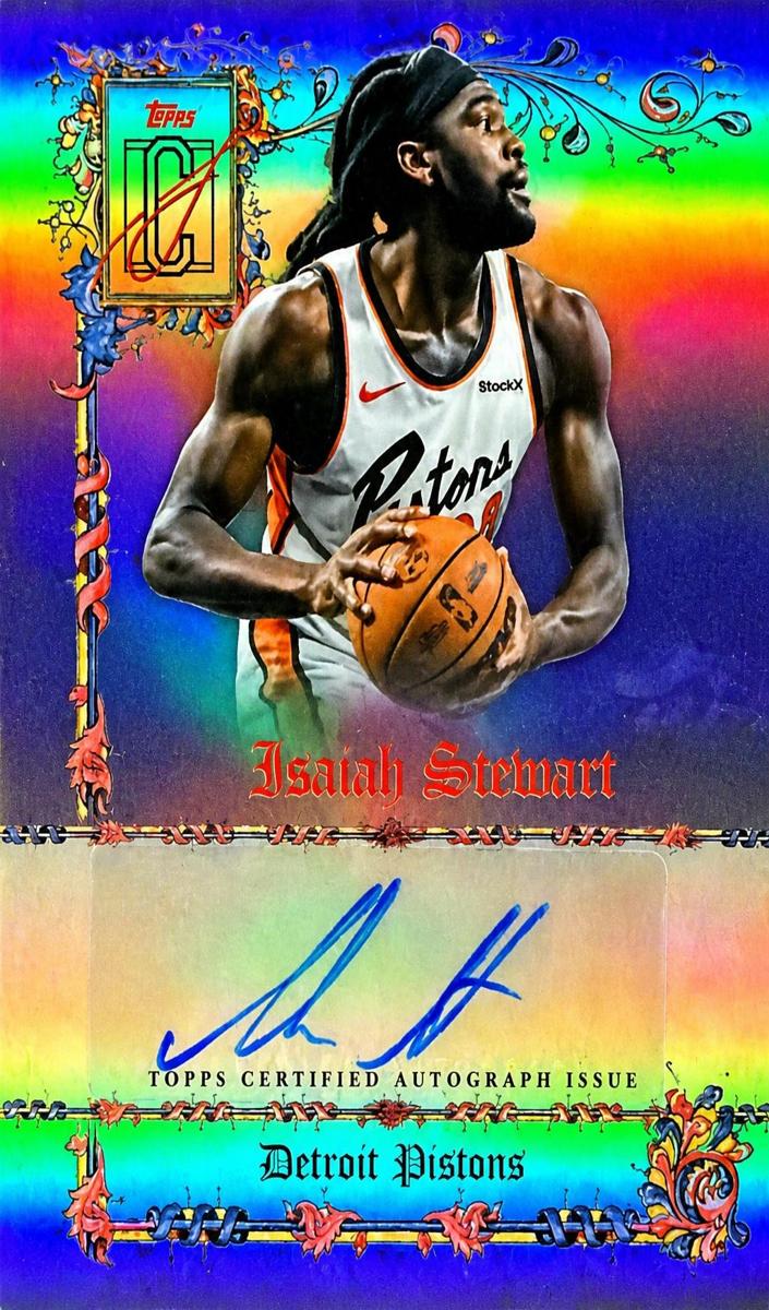 Isaiah Stewart 2025 Topps Signature Class Manuscripts Basketball