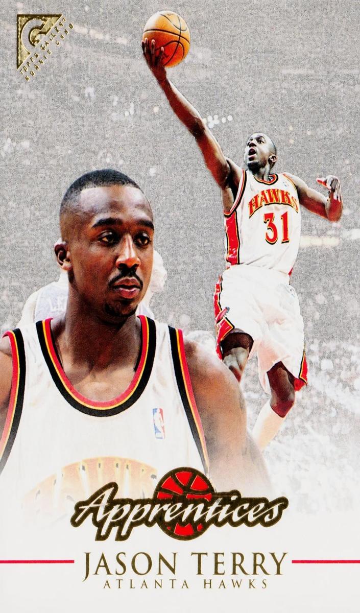 1999 Topps Gallery Jason Terry #135 card