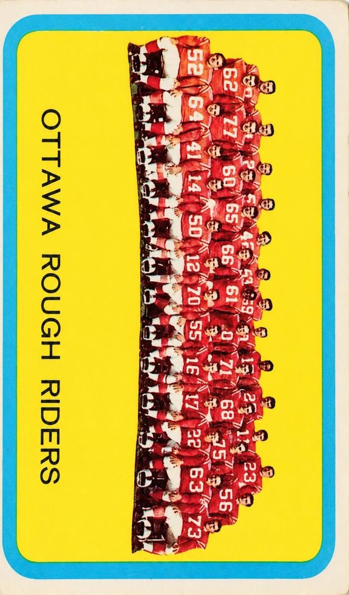 1963 Ottawa Rough Riders #58