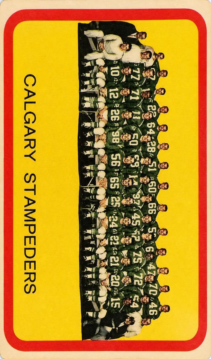 1963 Calgary Stampeders #20