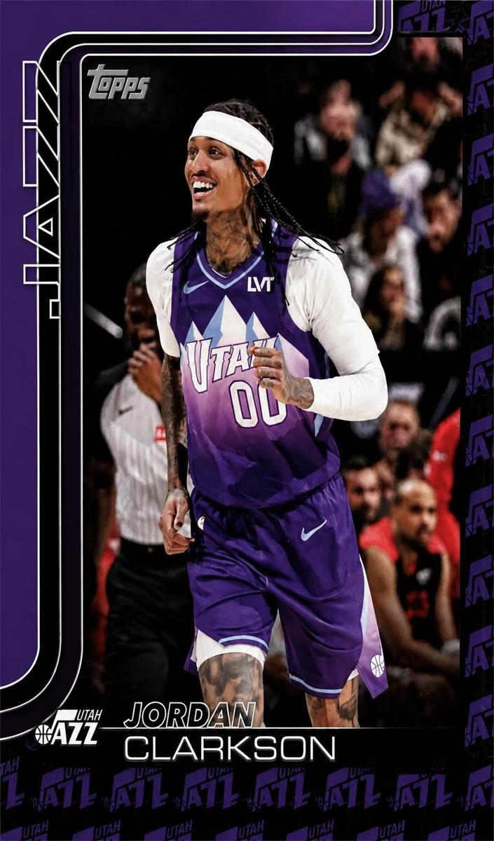 Jordan Clarkson 2025 Topps Basketball card