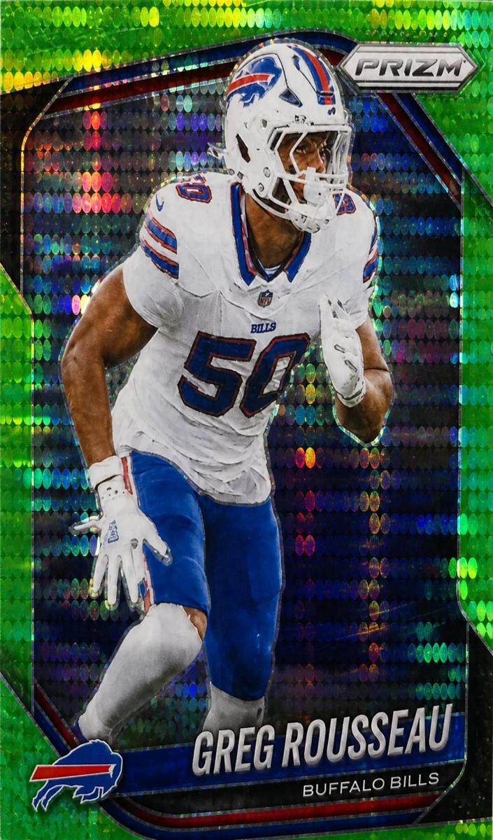 Greg Rousseau 2025 Prizm Football card