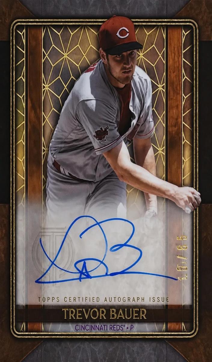 2020 Topps Tribute Trevor Bauer #IP-TB card