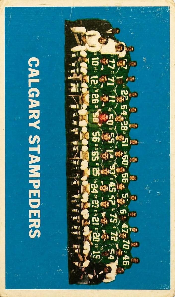 1964 Calgary Stampeders #20