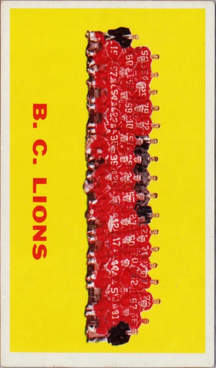 1964 B.C. Lions #10