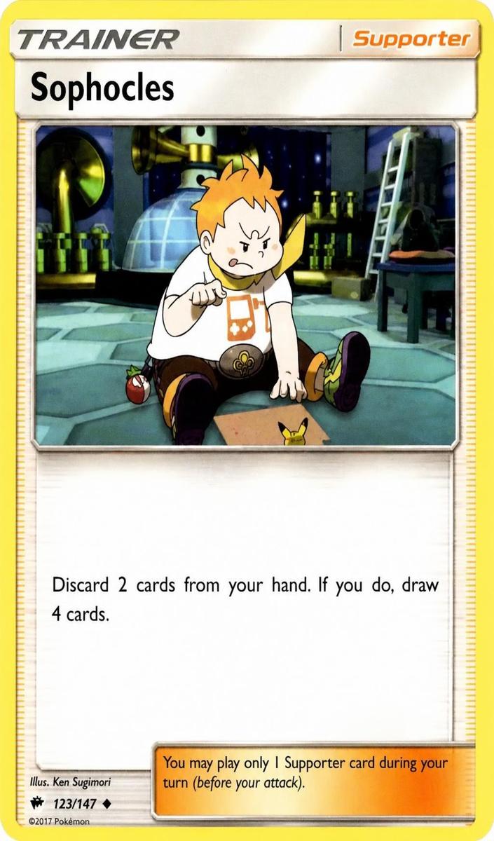 Sophocles 2017 Pokemon Sun & Moon Burning Shadows