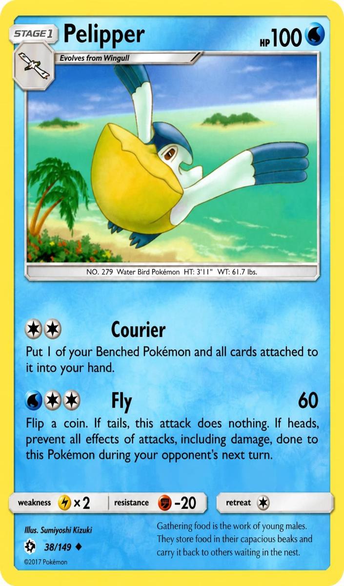 Pelipper 2017 Pokemon Sun & Moon