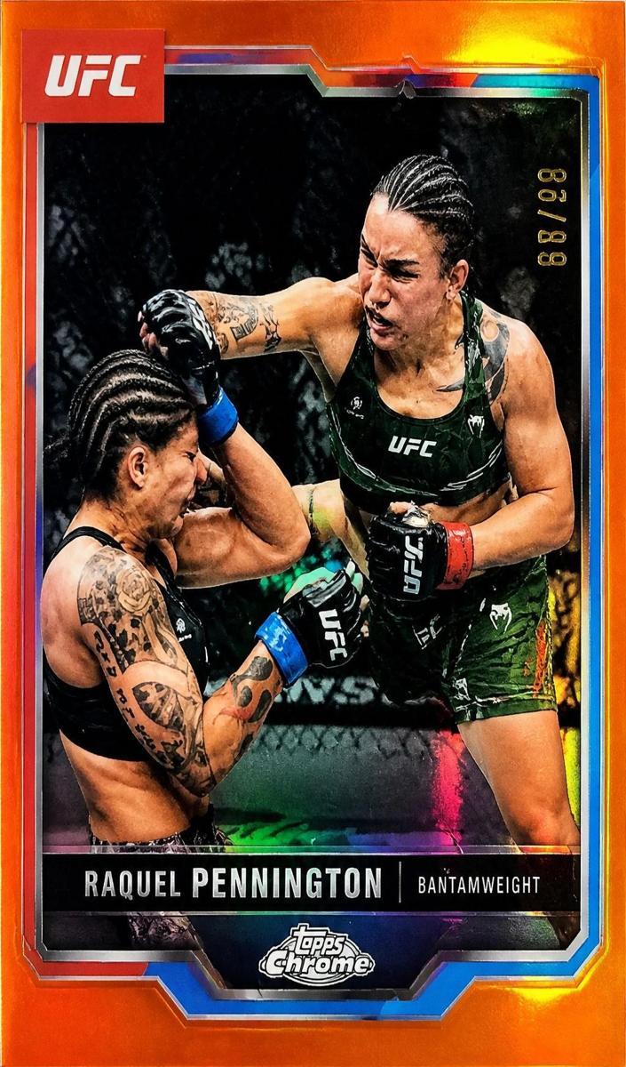 2025 Raquel Pennington [Orange Refractor] #156
