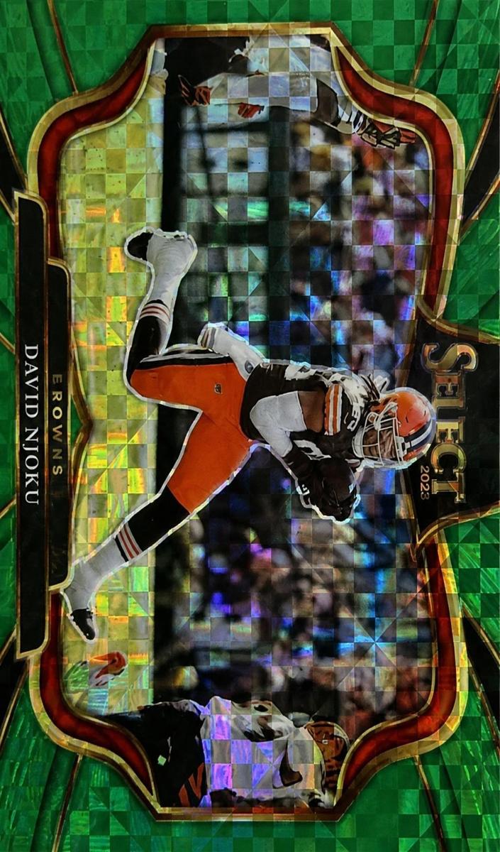 David Njoku 2025 Select Football card