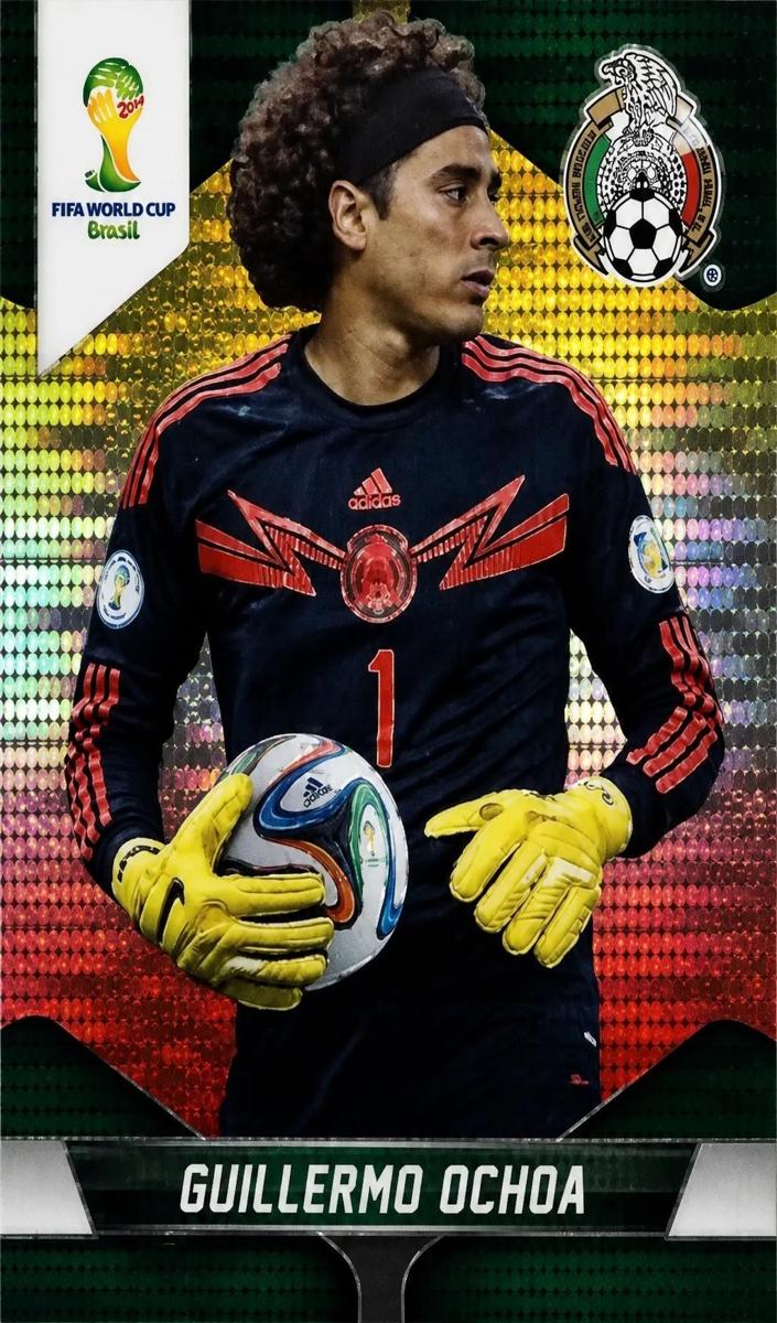 2014 Guillermo Ochoa [Yellow and Red Pulsar] #143