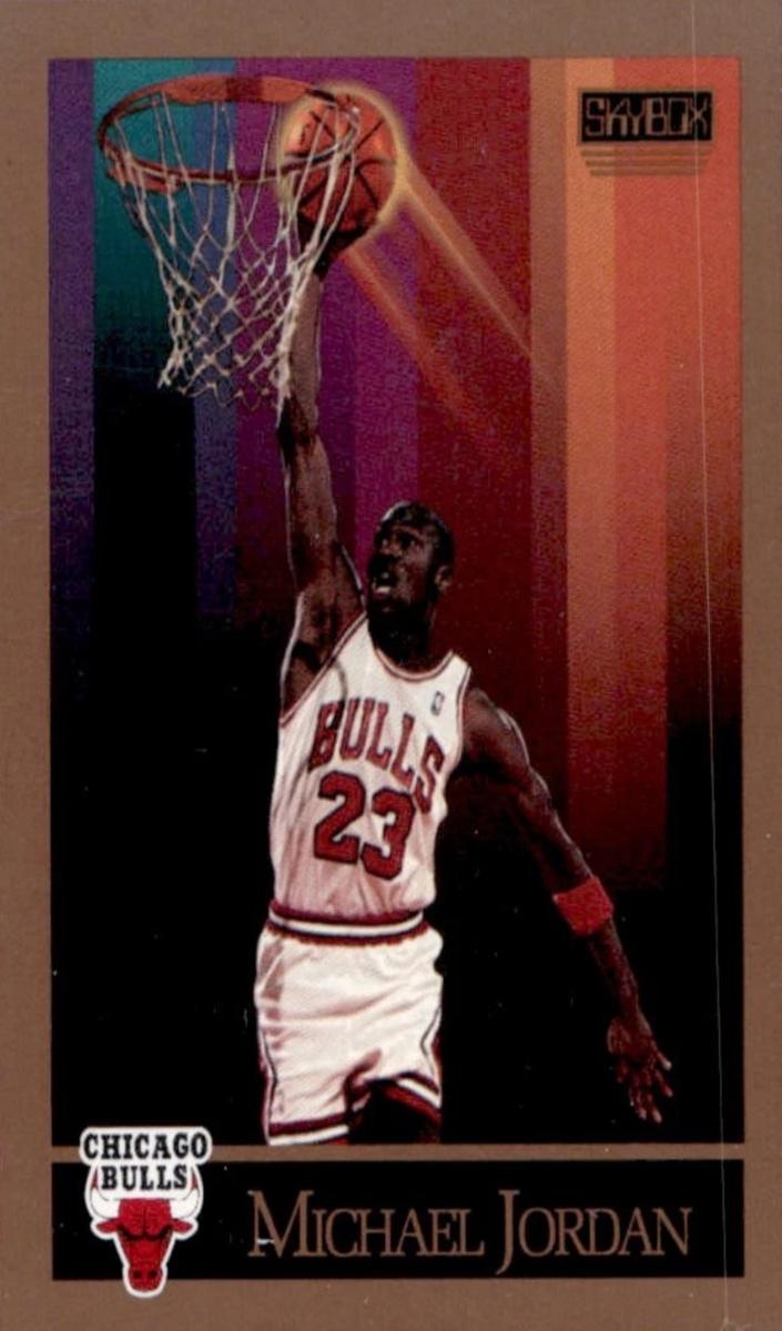 1990 Skybox Prototype Michael Jordan #41 card