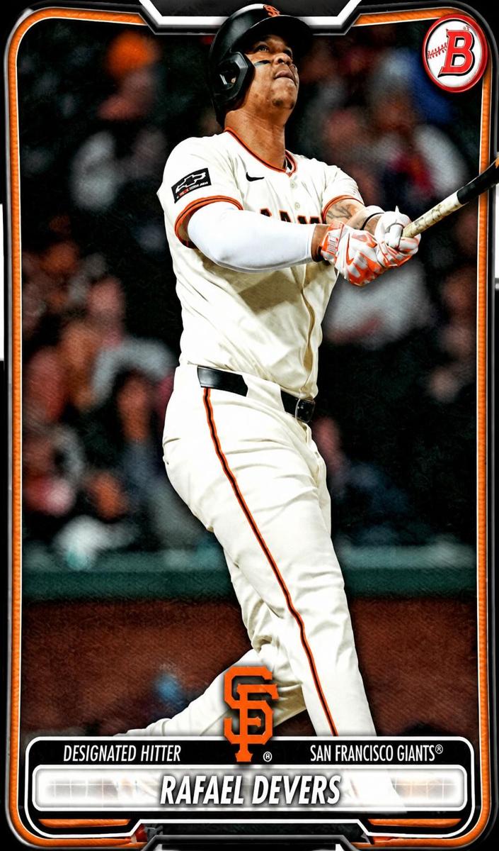 Rafael Devers 2026 Bowman Baseball card