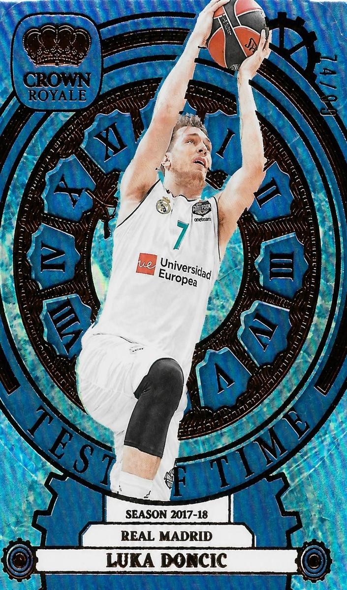 2023 Panini Crown Royale Turkish Airlines EuroLeague Luka Doncic #14 card