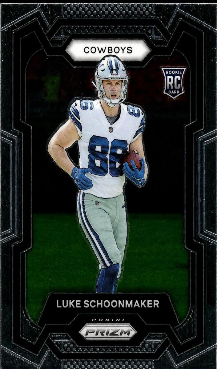 Luke Schoonmaker 2023 Prizm Football card