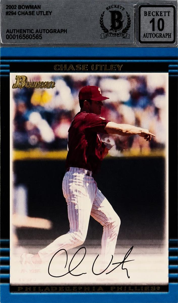 2002 Chase Utley #BA-CU
