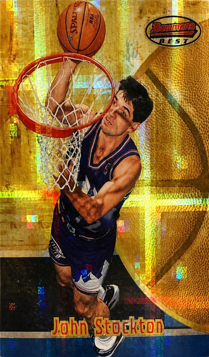 1997 John Stockton [Atomic Refractor] #12