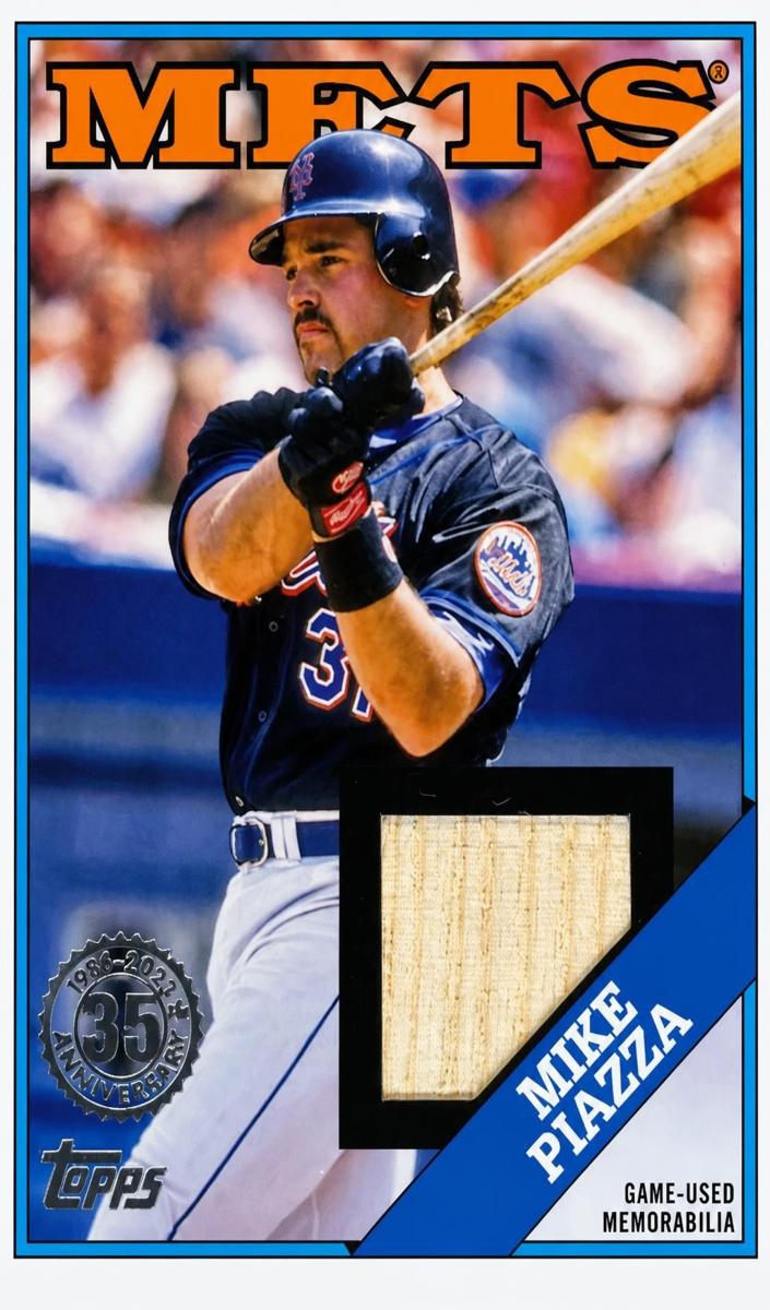 2023 Topps Mike Piazza [Platinum] #88R-MP card