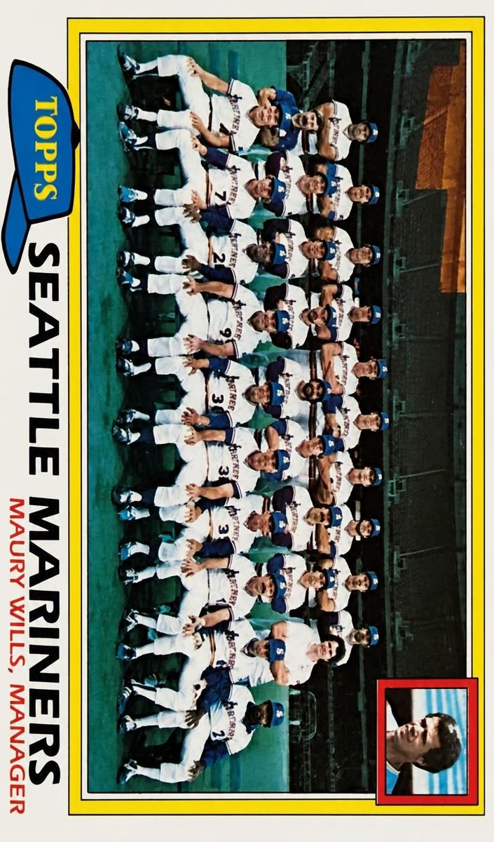 1981 Topps Seattle Mariners #672 card