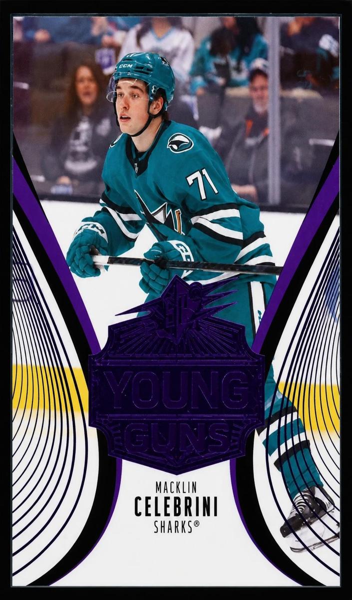 2025 Macklin Celebrini [Purple] #25