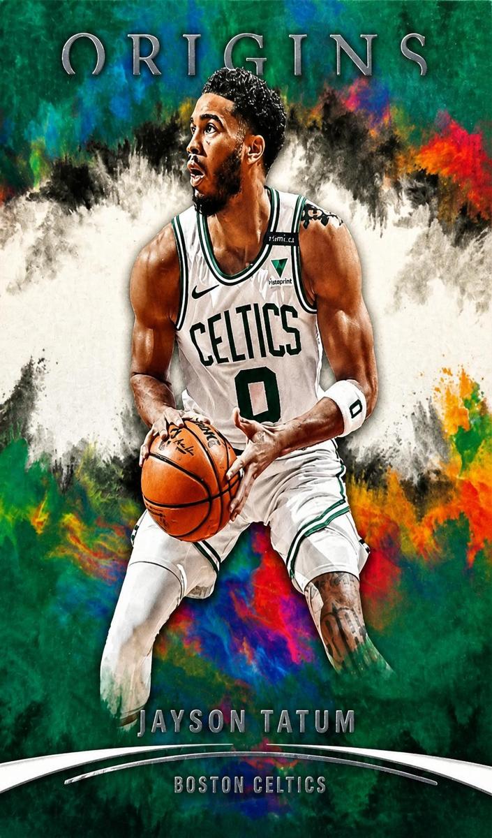 2021 Panini Origins Jayson Tatum [Gold] #20 card