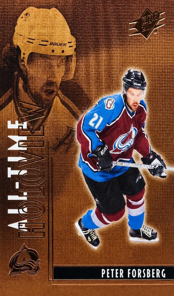 2025 SPx Peter Forsberg #ATG-PF card