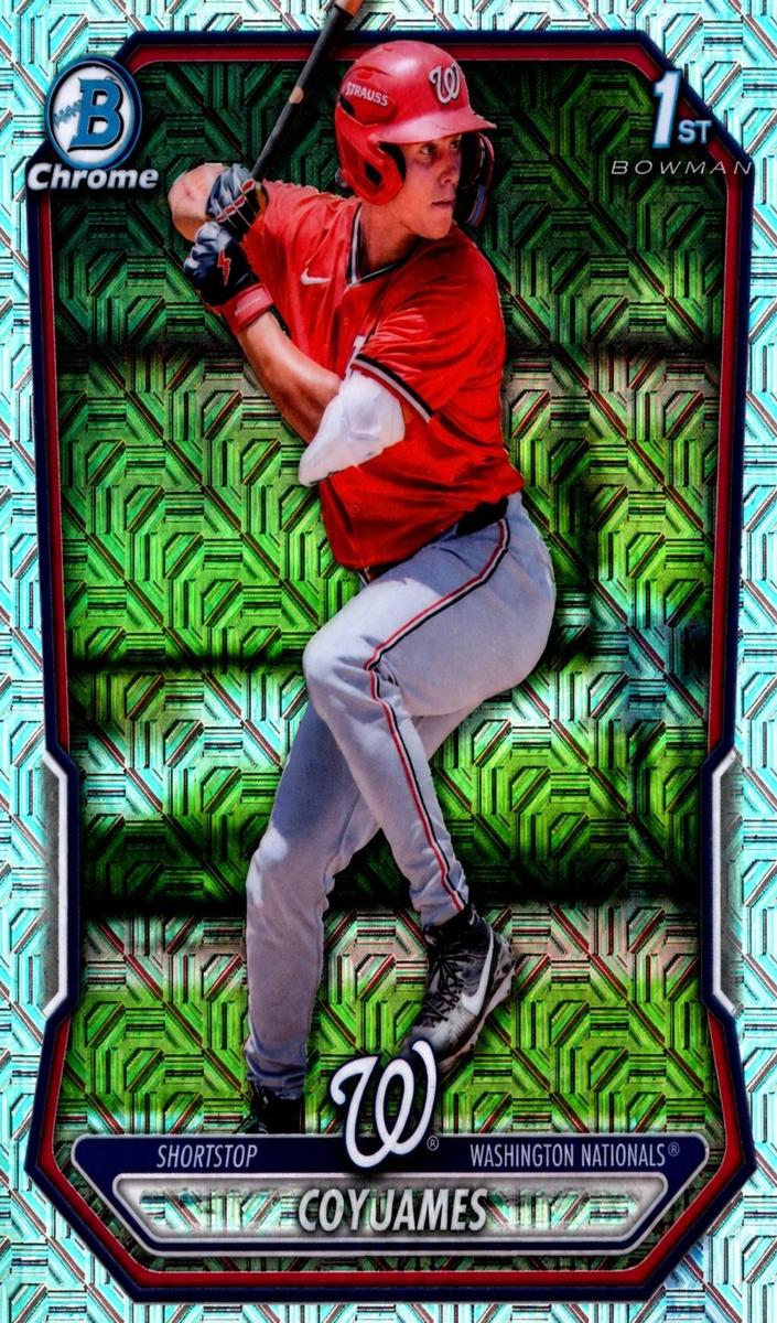 Coy James 2026 Bowman Mega Box card