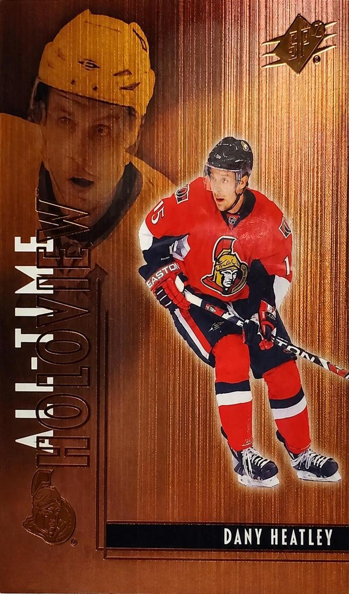 2025 SPx Dany Heatley #ATG-DH card