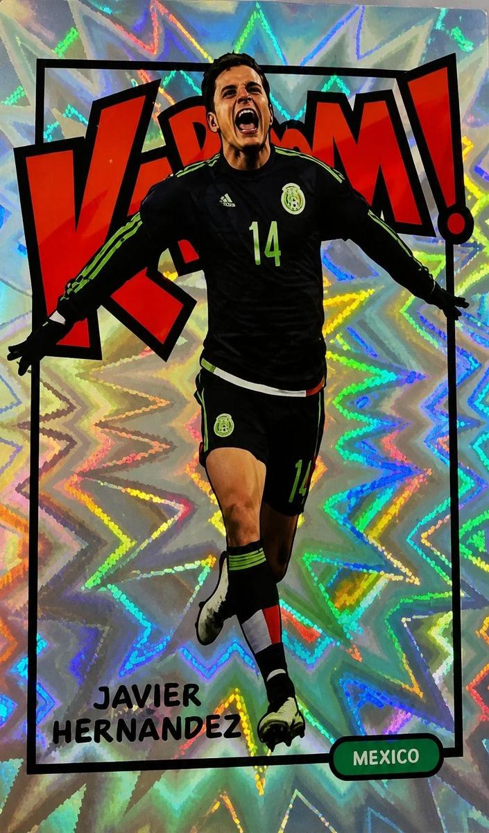 2017 Panini Select Javier Hernandez #19 card