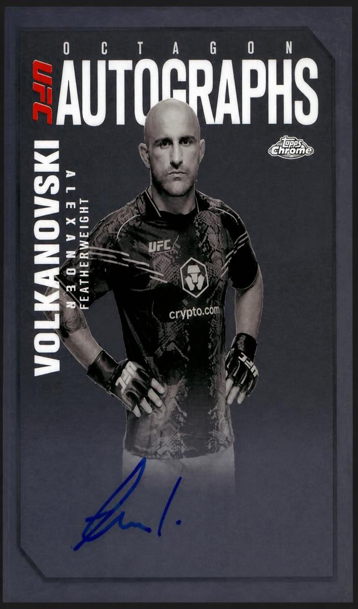 2025 Alexander Volkanovski #OLA-AV