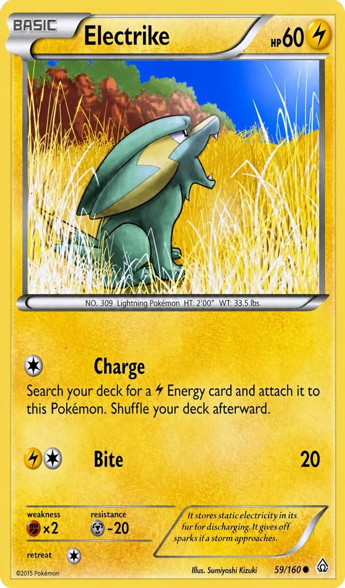 Electrike 2015 Pokemon XY Primal Clash