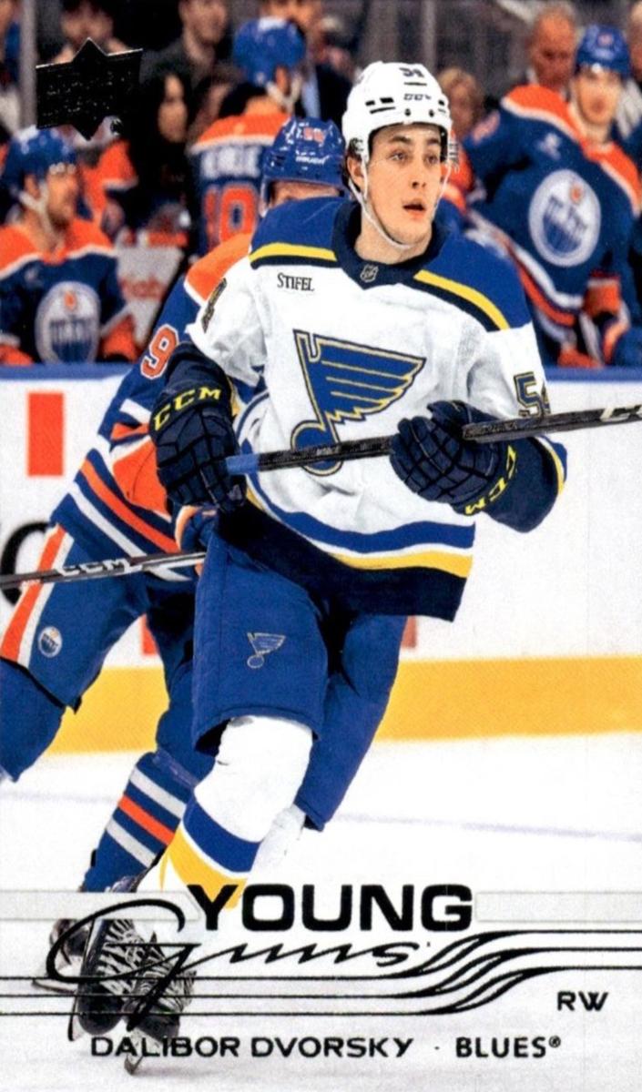 Dalibor Dvorsky 2025 Upper Deck Hockey card
