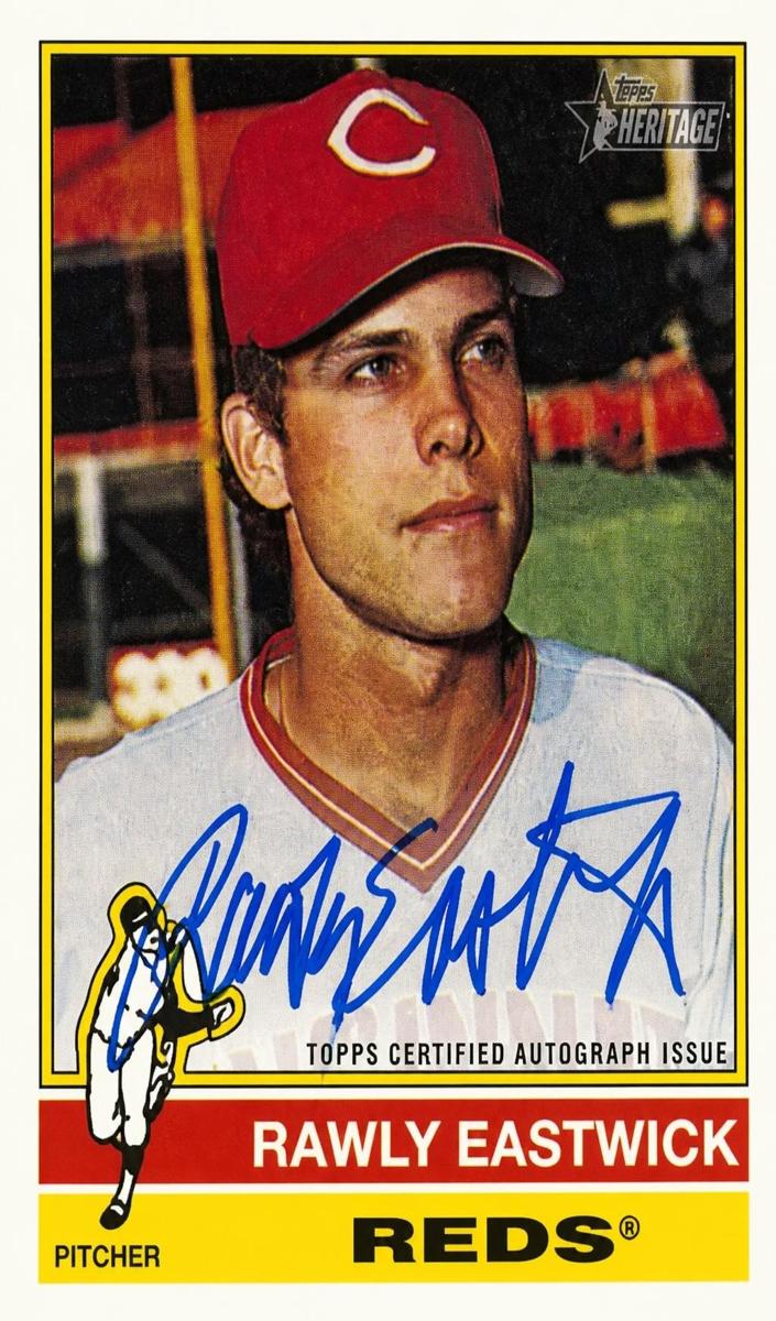 2025 Topps Heritage Real One Autograph Rawly Eastwick #76RO-RE card