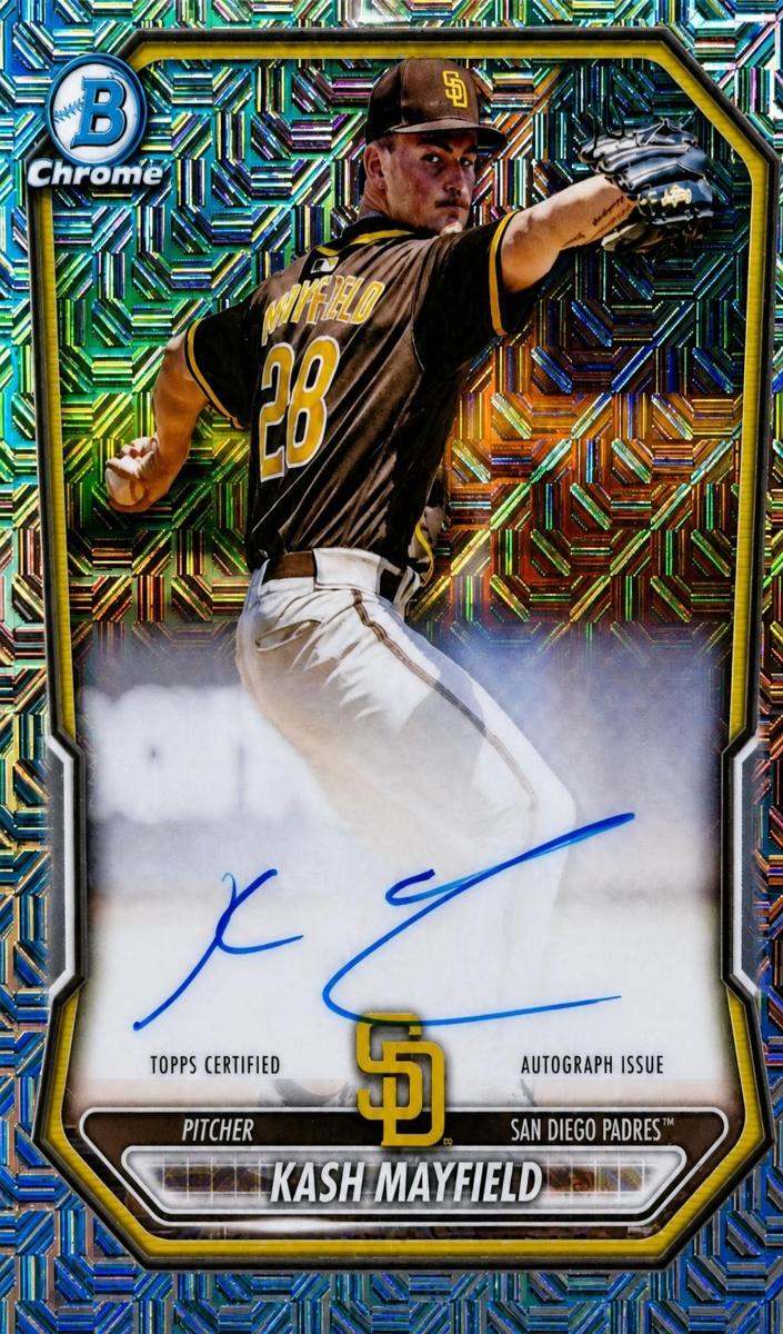 Kash Mayfield 2026 Bowman Mega Box card