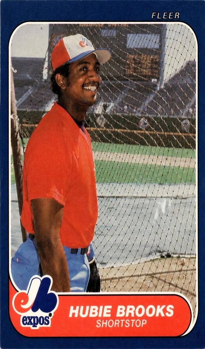 1986 Hubie Brooks #244