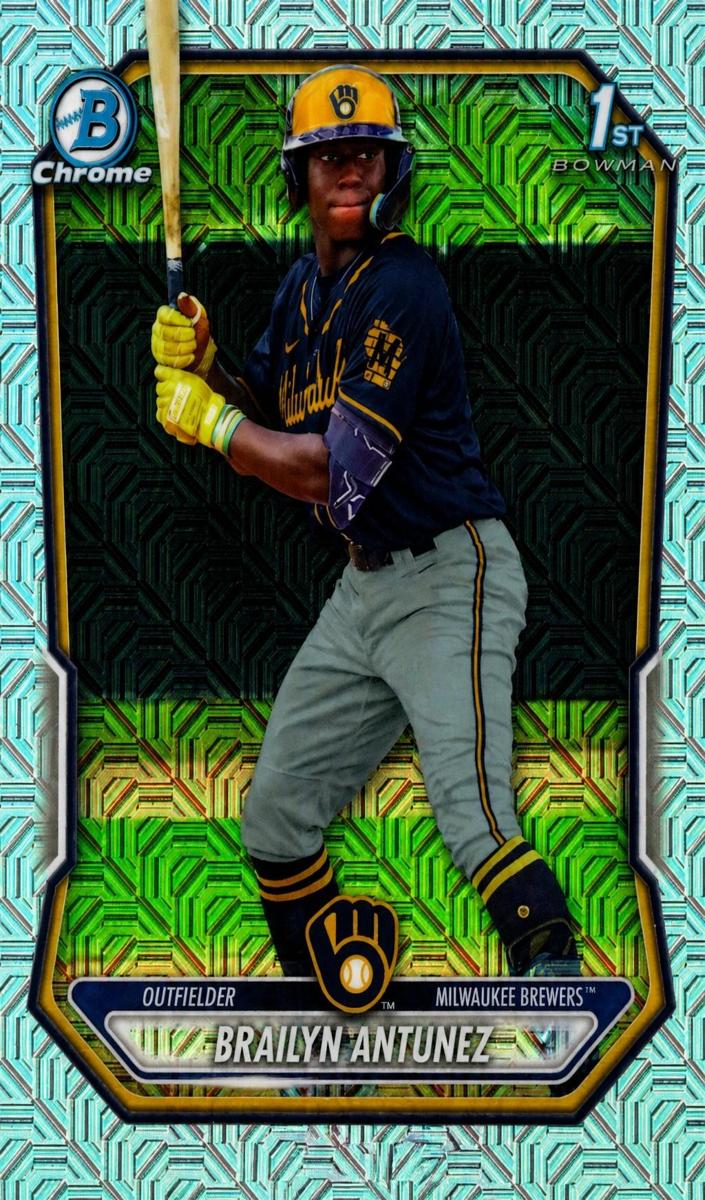2026 Bowman Chrome Prospect Brailyn Antunez [Mojo Refractor] #BCP-41 card