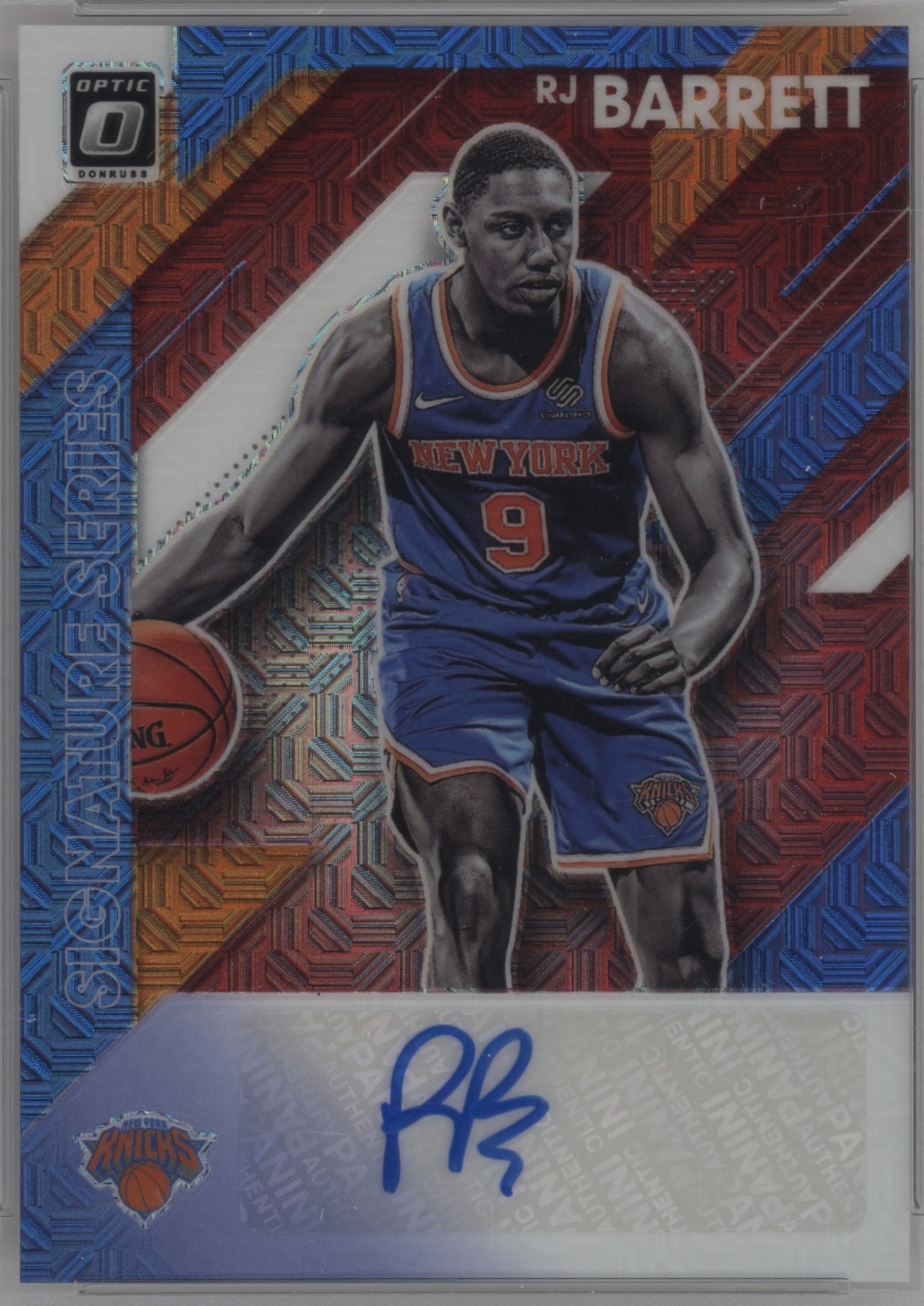 2019 Panini Prizm Sensational Signatures RJ Barrett #SS-RJB card