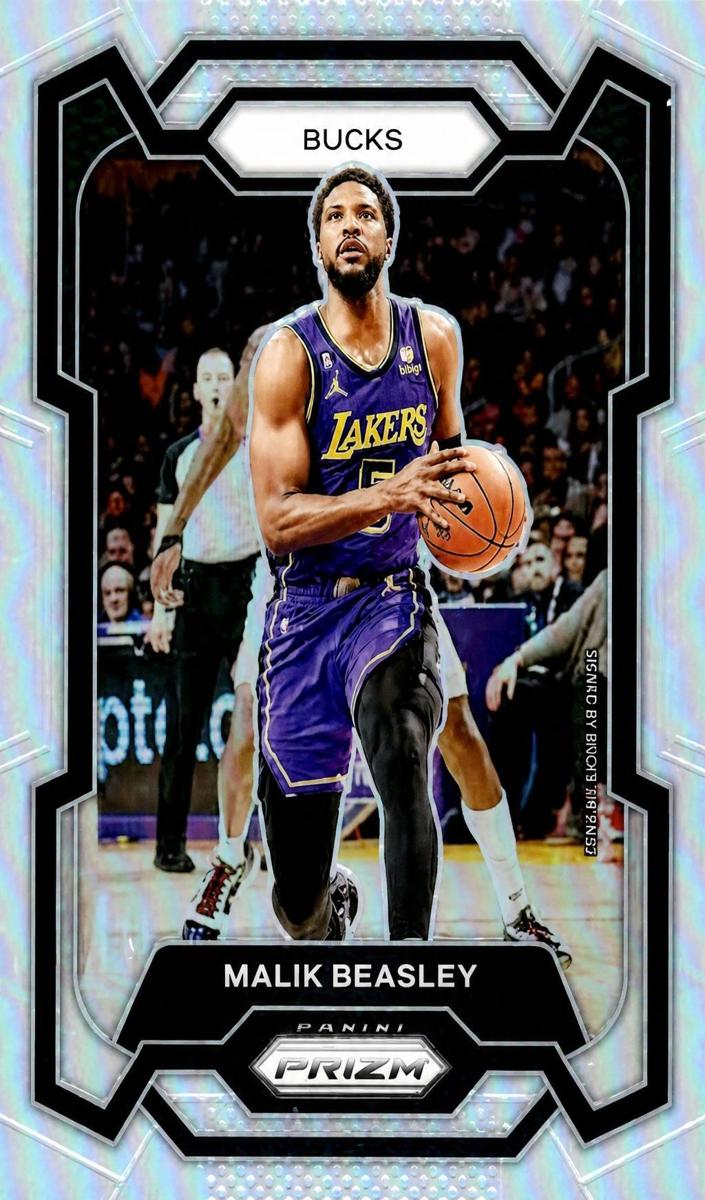Malik Beasley 2023-24 Prizm Basketball card