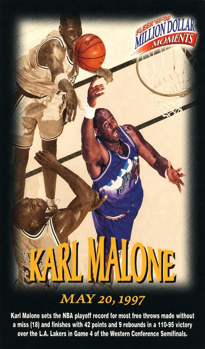 1997 Karl Malone #17