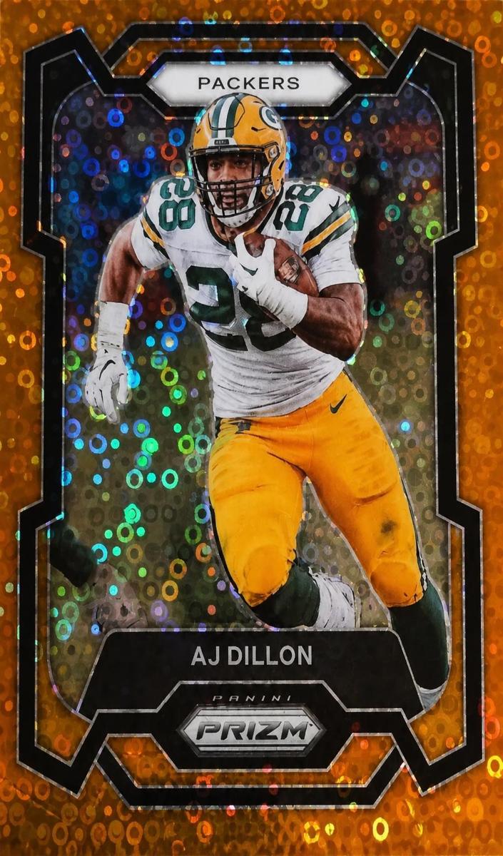 AJ Dillon 2023 Prizm Football card