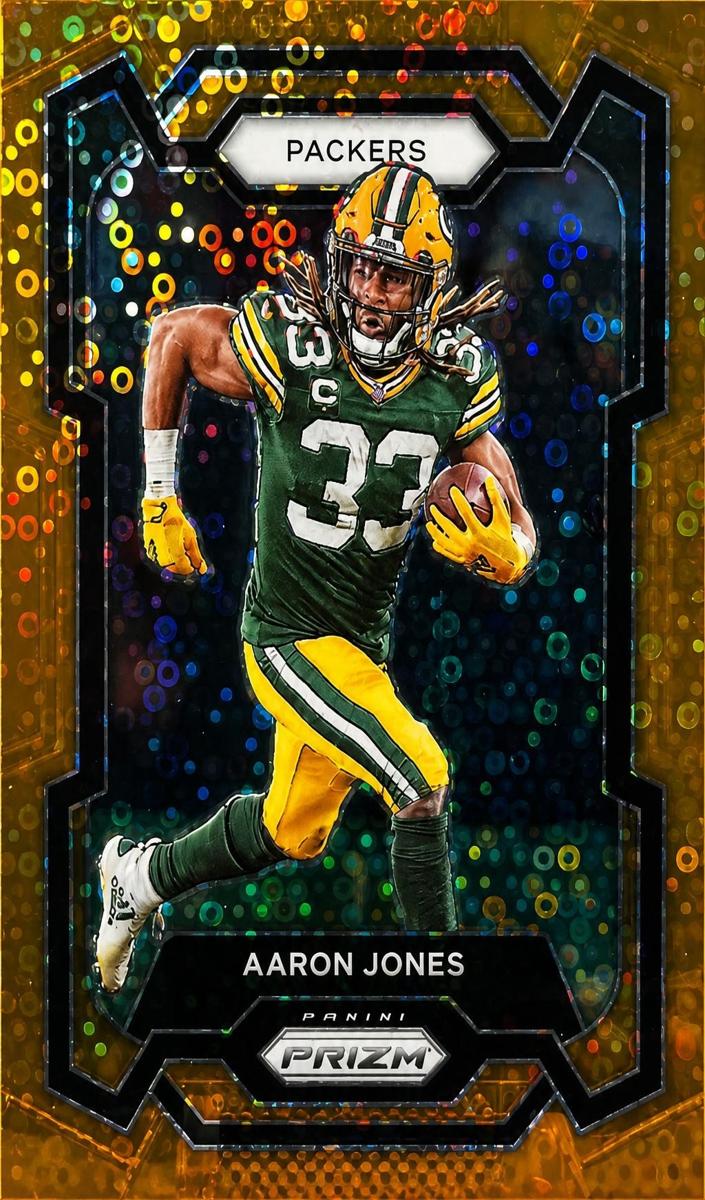 Aaron Jones 2023 Prizm Football card
