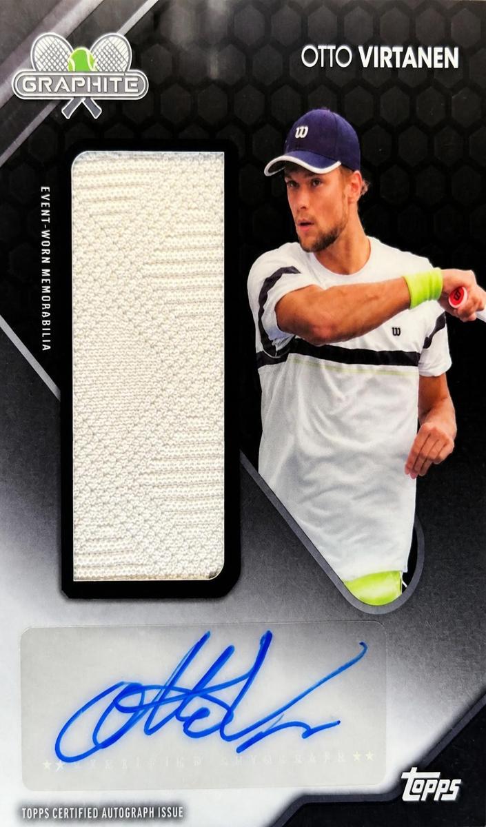 2026 Topps Graphite Signature Relic Otto Virtanen #GSR-OVN card
