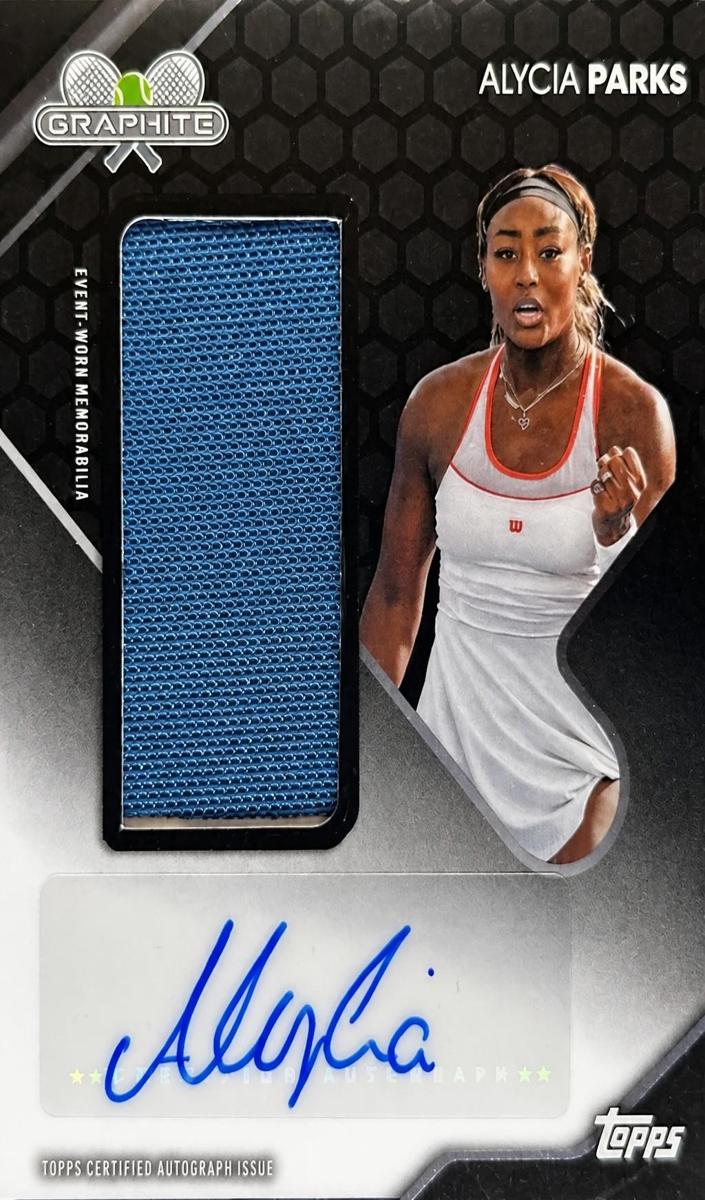 2026 Topps Graphite Signature Relic Alycia Parks #GSR-APS card